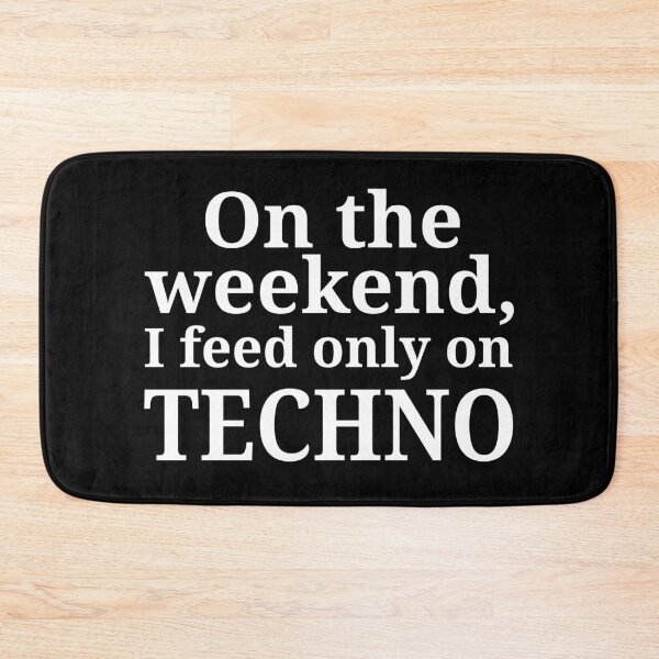 Item preview, On the weekend, i feed only on TECHNO_V1 designed and sold by ART-OF-ORION.