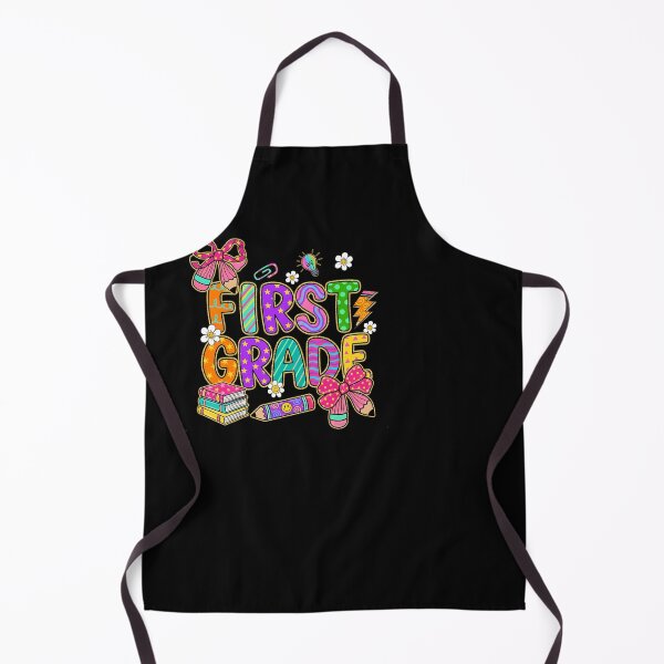 Item preview, Cute Colorful First Grade Girls Back to School designed and sold by KroghDs.