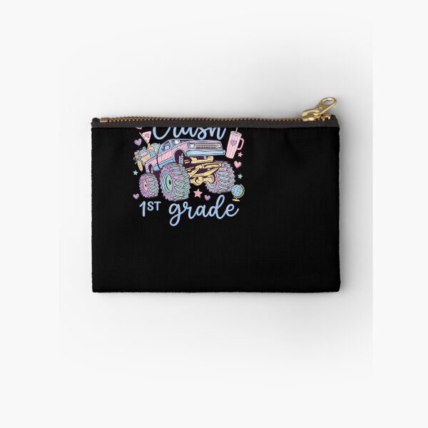 Item preview, Cute Girls 1st Grade Monster Truck Back to School designed and sold by KroghDs.