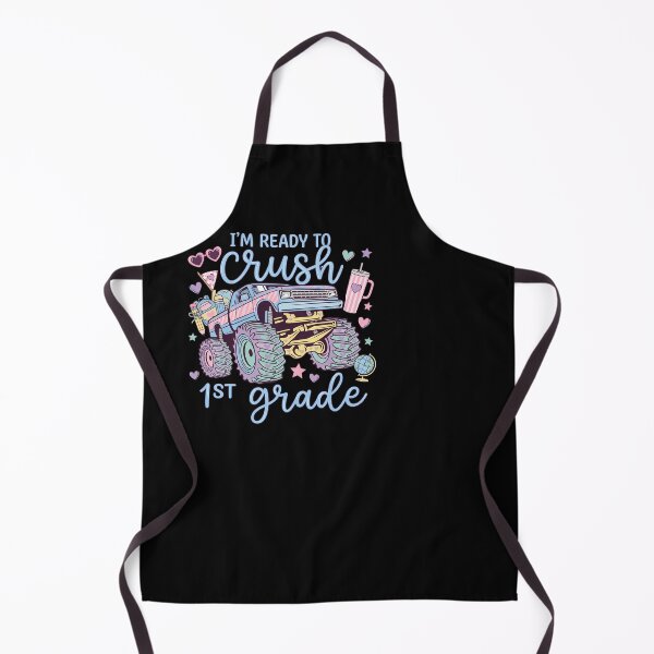 Item preview, Cute Girls 1st Grade Monster Truck Back to School designed and sold by KroghDs.