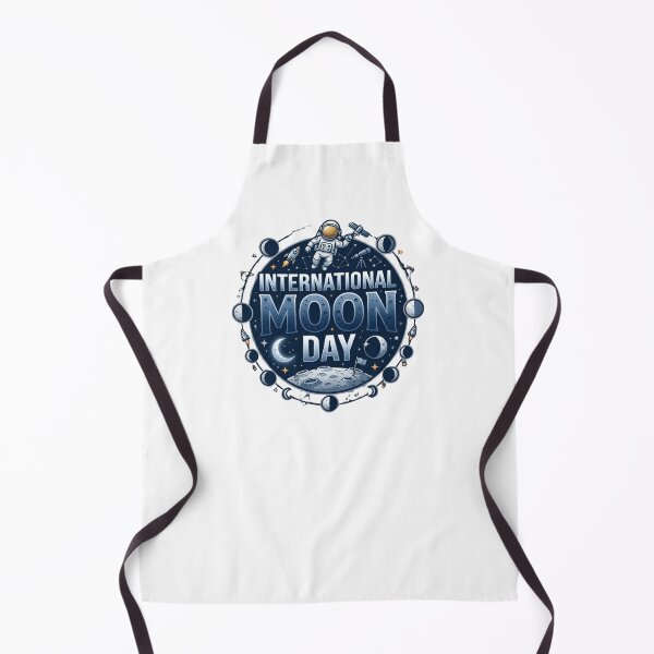 Item preview, International Moon Day Astronaut & Lunar Phases Space Exploration Design designed and sold by Palette & Hue.