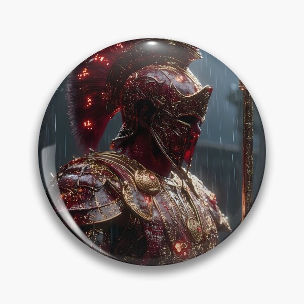 Item preview, Golden Gladiator Eagle Crest Arena Warrior designed and sold by GalleryBrisArt.