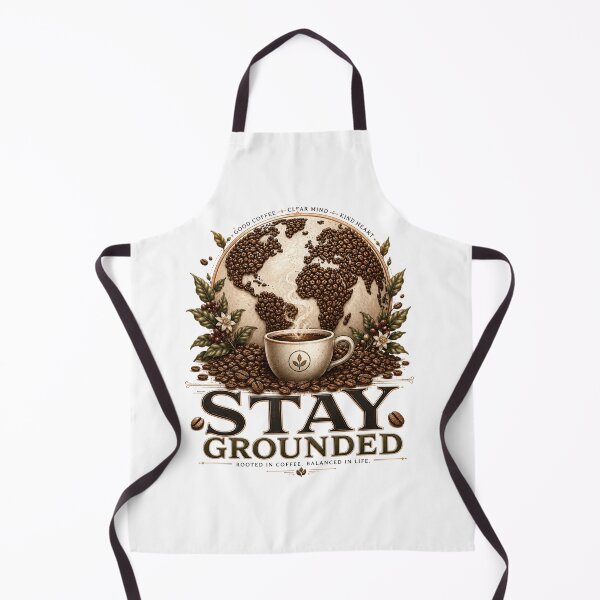 Item preview, Stay Grounded Coffee Bean Design designed and sold by pradeepvisuals.