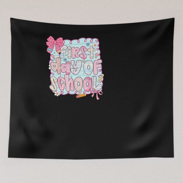 Item preview, Cute Pink Coquette First Day of School Girls Bow designed and sold by KroghDs.