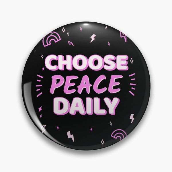Item preview, Choose Peace Daily designed and sold by SarcasticTeez.