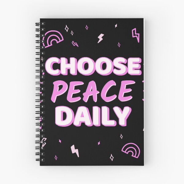 Item preview, Choose Peace Daily designed and sold by SarcasticTeez.