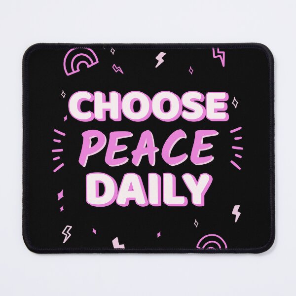 Item preview, Choose Peace Daily designed and sold by SarcasticTeez.
