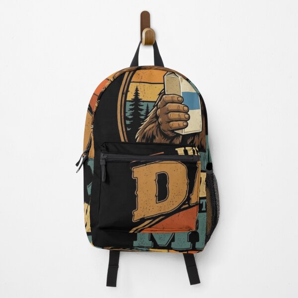 Item preview, Funny Bigfoot Just A Dad Who Always Came Back With The Milk Retro designed and sold by haitrieuic96.