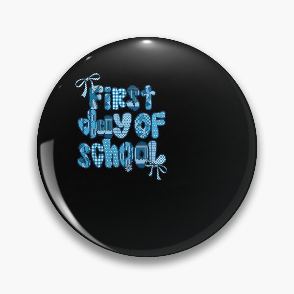 Item preview, Blue Coquette First Day of School Girls Bow designed and sold by KroghDs.