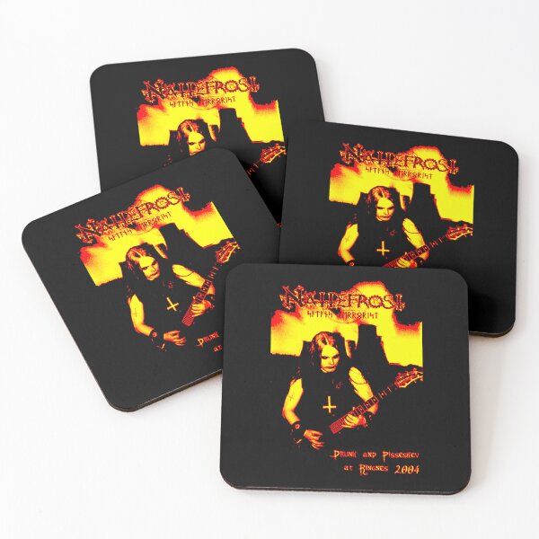 Item preview, Red Typography Alternative Metal Band Member designed and sold by billiasbros.