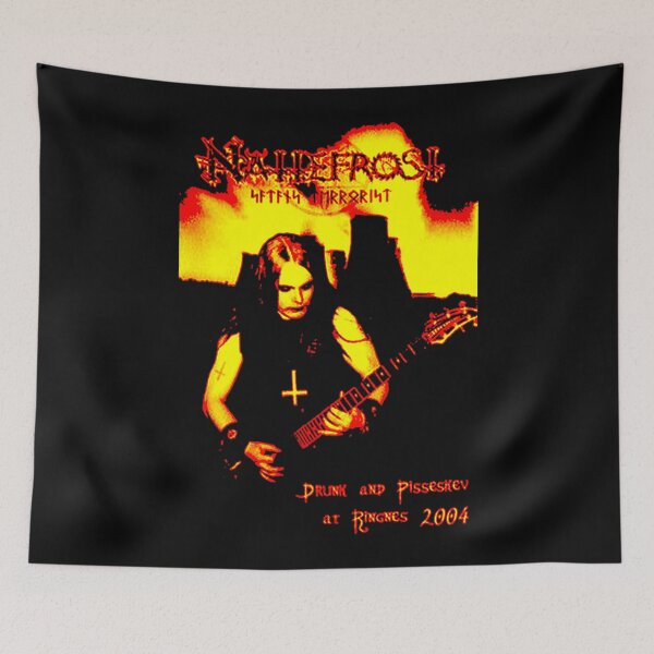 Item preview, Red Typography Alternative Metal Band Member designed and sold by billiasbros.