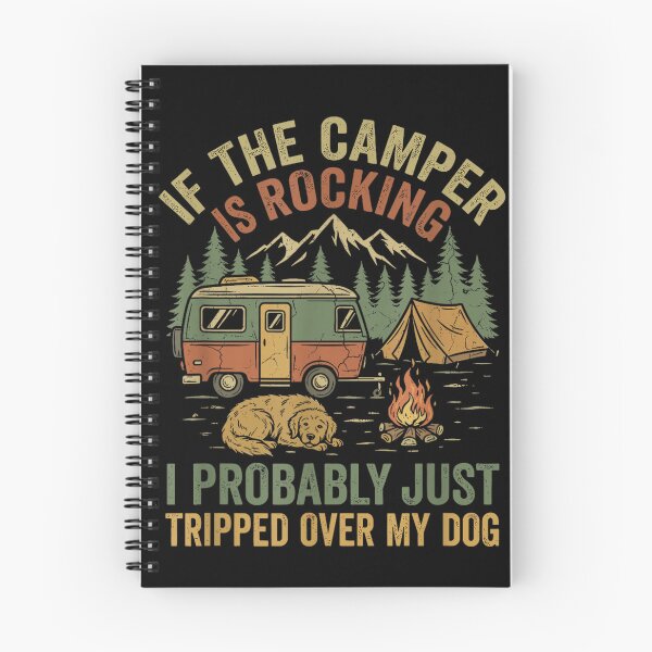 Item preview, RV Camping Campers Rocking designed and sold by goombi-creative.