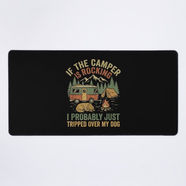 Item preview, RV Camping Campers Rocking designed and sold by goombi-creative.