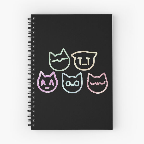 Item preview, Kaomoji Cats Different Moods designed and sold by Deep Descent.