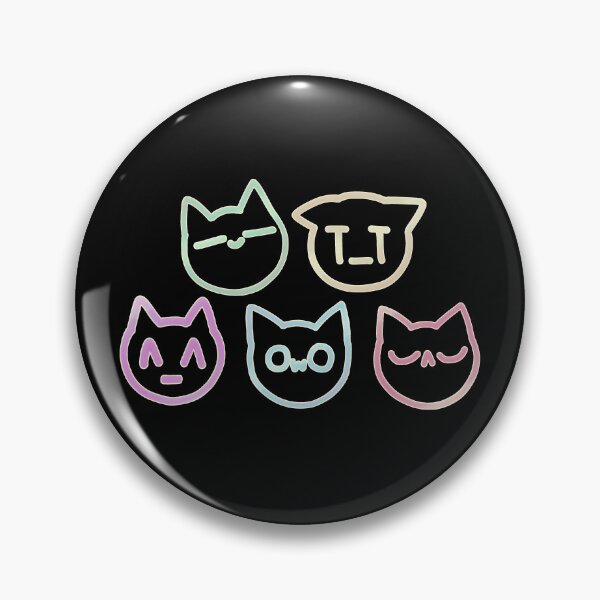 Item preview, Kaomoji Cats Different Moods designed and sold by Deep Descent.