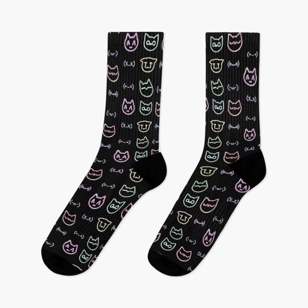 Item preview, Kaomoji Cats Different Moods designed and sold by Deep Descent.