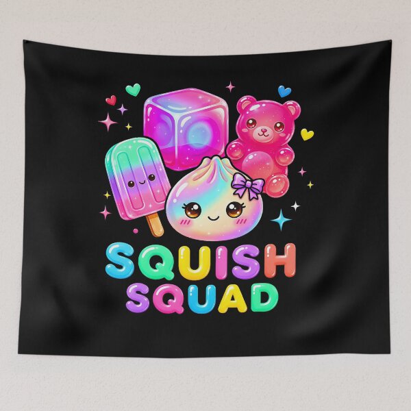 Item preview, Squid Squad Dumpling Kawaii Pastel Anime Birthday designed and sold by Apparel-Vortex.