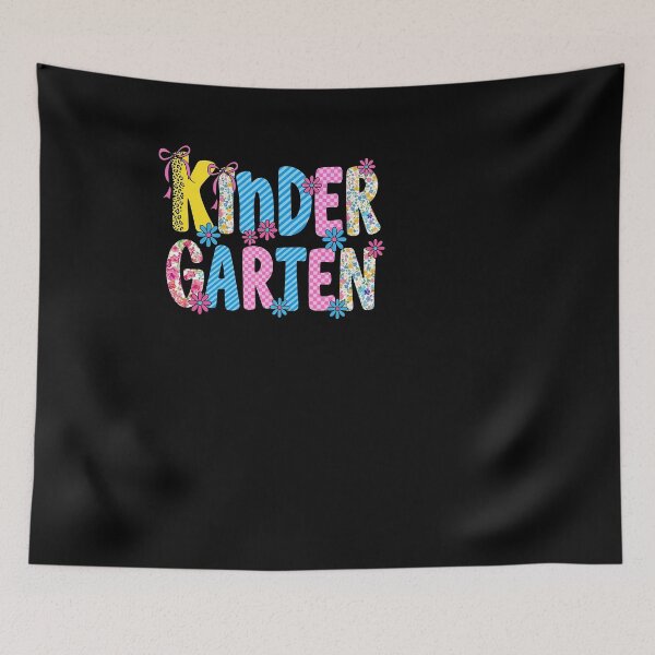 Item preview, Cute Retro Kindergarten Girls Back to School designed and sold by KroghDs.