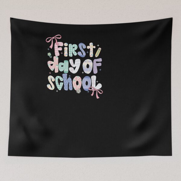 Item preview, Cute Coquette First Day of School Girl Bow designed and sold by KroghDs.