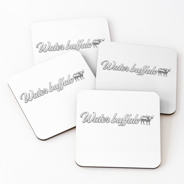 Item preview, Water buffalo - iron-flavored writing. Letters of metallic material. designed and sold by ManggaeJM.