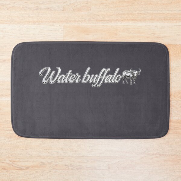 Item preview, Water buffalo - iron-flavored writing. Letters of metallic material. designed and sold by ManggaeJM.