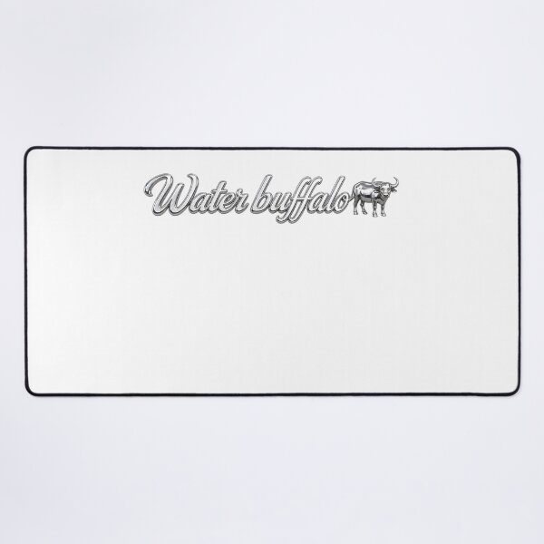 Item preview, Water buffalo - iron-flavored writing. Letters of metallic material. designed and sold by ManggaeJM.