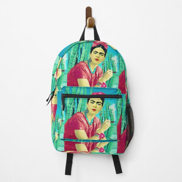 Item preview, Frida with Cigar and Cactus designed and sold by FridaArtGallery.