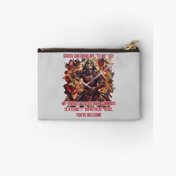 Item preview, Funny Samurai To Do List Crosstown Commute Art designed and sold by rich-moda.