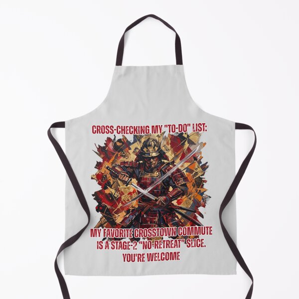 Item preview, Funny Samurai To Do List Crosstown Commute Art designed and sold by rich-moda.