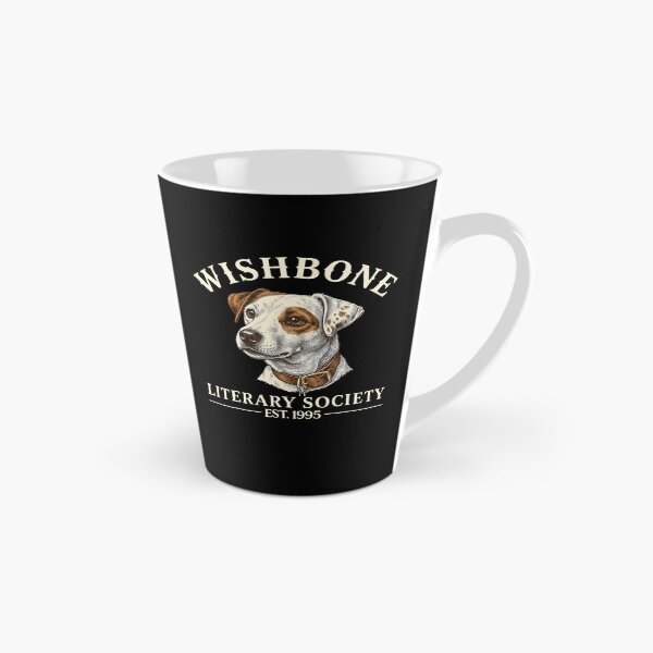 Item preview, Wishbone Literary Society Est 1995 Dog Reader Vintage designed and sold by Apparel-Vortex.