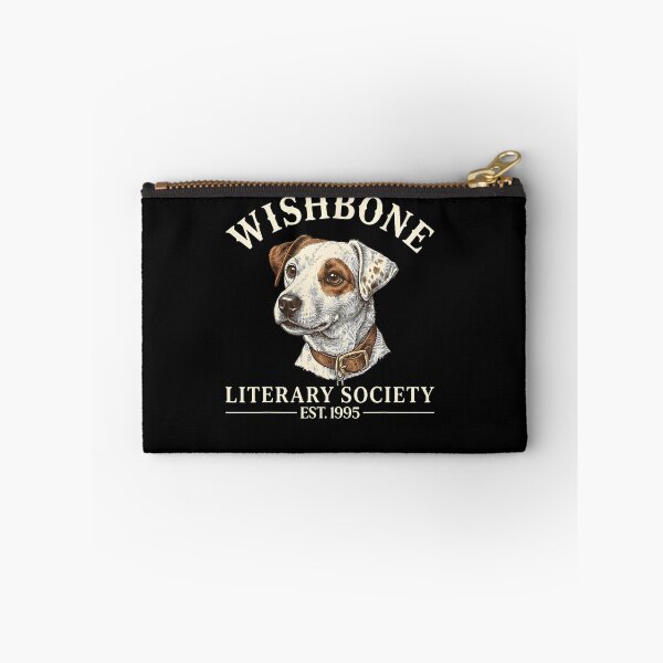 Item preview, Wishbone Literary Society Est 1995 Dog Reader Vintage designed and sold by Apparel-Vortex.
