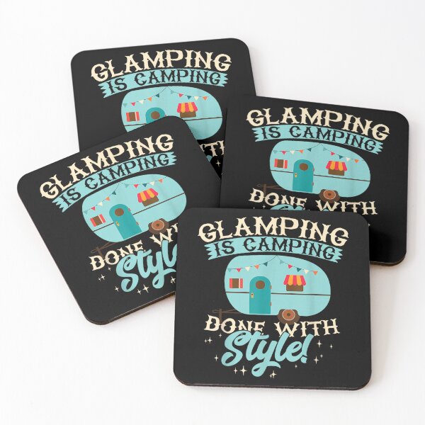 Item preview, Glamping Is Camping designed and sold by goombi-creative.