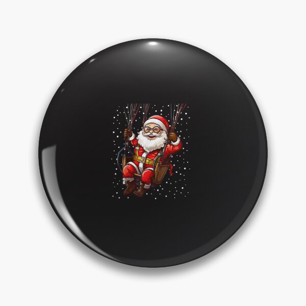 Item preview, Funny Santa Paragliding Christmas Skydiving Parachute Xmas Gift designed and sold by kiralynstration.