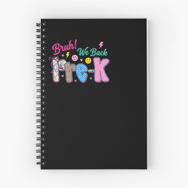 Item preview, Funny Bruh We Back Pre-K Back to School designed and sold by KroghDs.