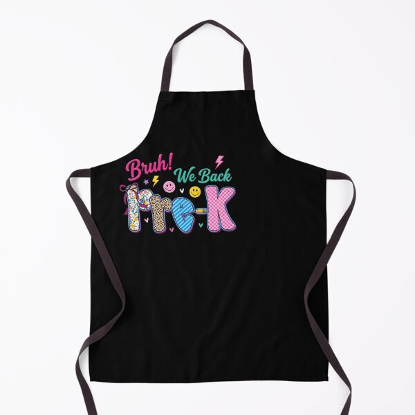 Item preview, Funny Bruh We Back Pre-K Back to School designed and sold by KroghDs.