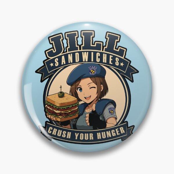 Item preview, Jill Sandwiches Crush Your Hunger designed and sold by GhoulishGraphX.