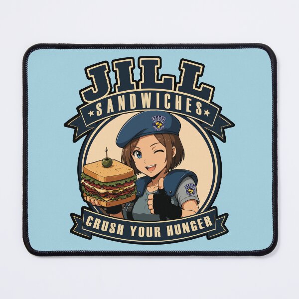 Item preview, Jill Sandwiches Crush Your Hunger designed and sold by GhoulishGraphX.