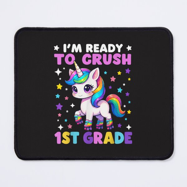 Item preview, I'm Ready to Crush First Grade Cute Unicorn First Day of School designed and sold by kiralynstration.