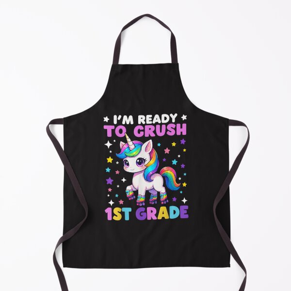 Item preview, I'm Ready to Crush First Grade Cute Unicorn First Day of School designed and sold by kiralynstration.