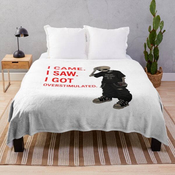 Item preview, Social Battery 0% Gothic Meme Tee designed and sold by Mystic & Celestial Art.