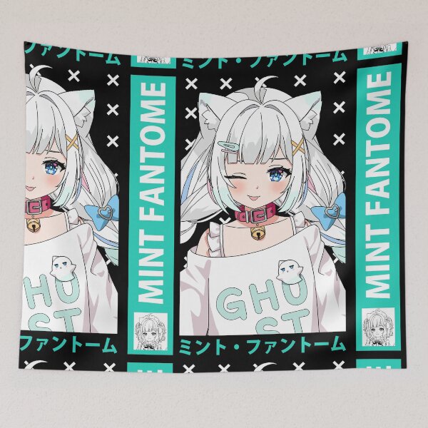 Artikelvorschau, Ghost Maid Mint Fantome Wink entworfen und verkauft von UDTee.