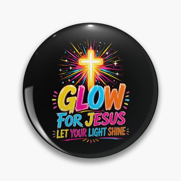 Item preview, Let Your Light Shine For Jesus Christian Faith Cross Bright designed and sold by Apparel-Vortex.