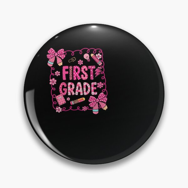 Item preview, Pink Coquette First Grade Girls Back to School designed and sold by KroghDs.