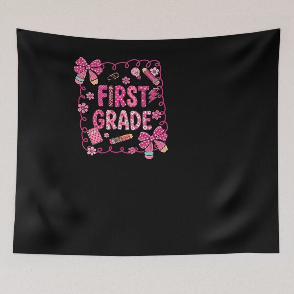 Item preview, Pink Coquette First Grade Girls Back to School designed and sold by KroghDs.