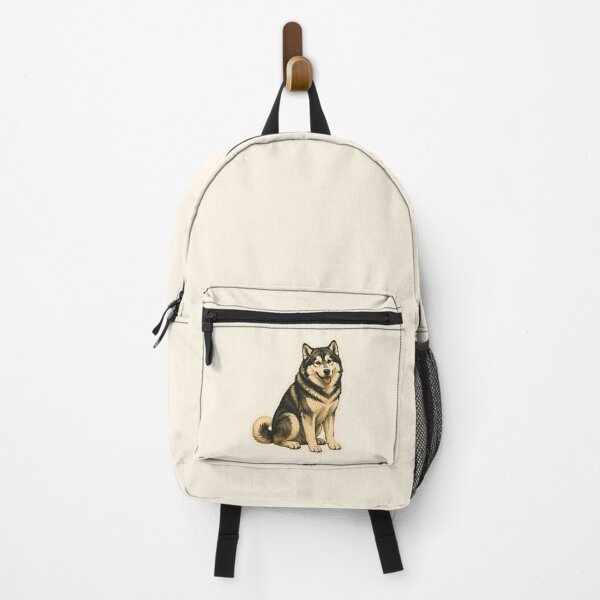 Item preview, Alaskan Malamute Watercolor designed and sold by ChemicalXShop.