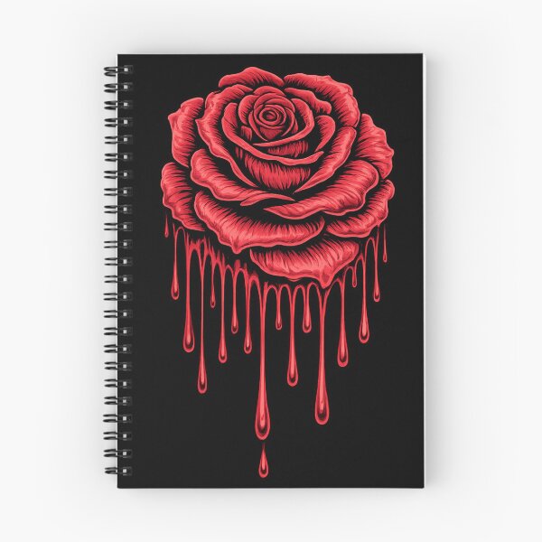 Item preview, Dripping Red Rose Gothic Tattoo Art Aesthetic designed and sold by haitrieuic96.