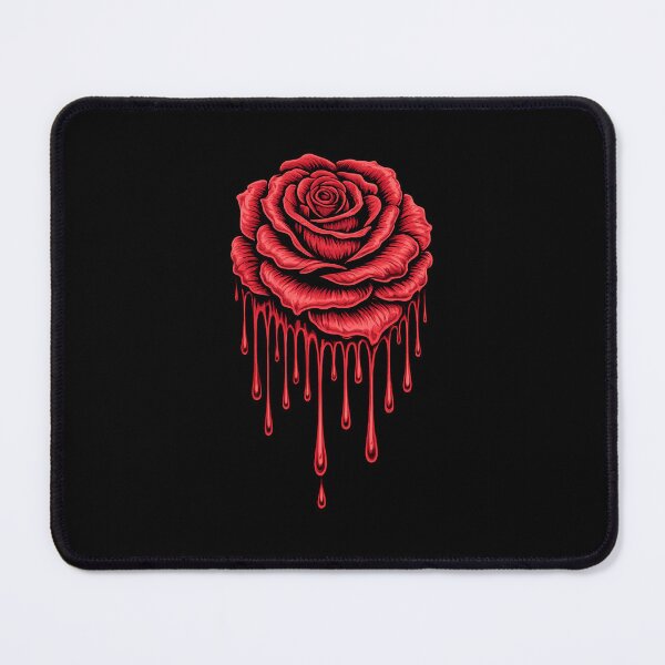 Item preview, Dripping Red Rose Gothic Tattoo Art Aesthetic designed and sold by haitrieuic96.