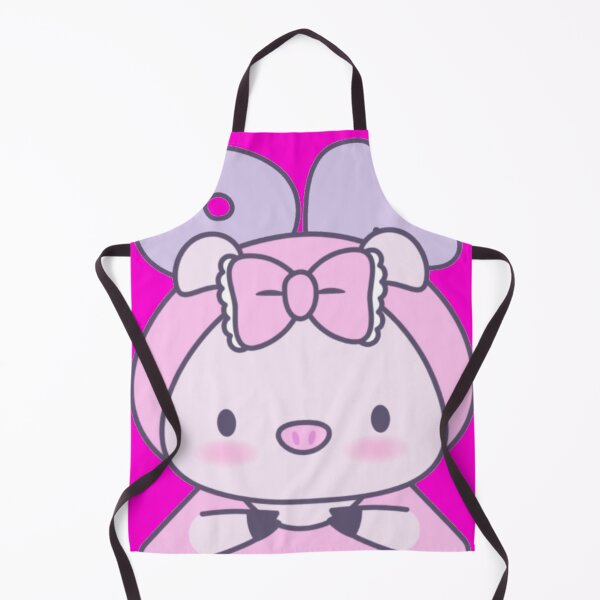 Item preview, Cute OK Pink Piggy - Kawaii Pastel Anime Pig with Bow designed and sold by GenZFashion000.