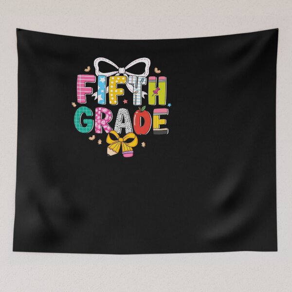 Item preview, Cute Coquette Fifth Grade Girls Back to School designed and sold by KroghDs.