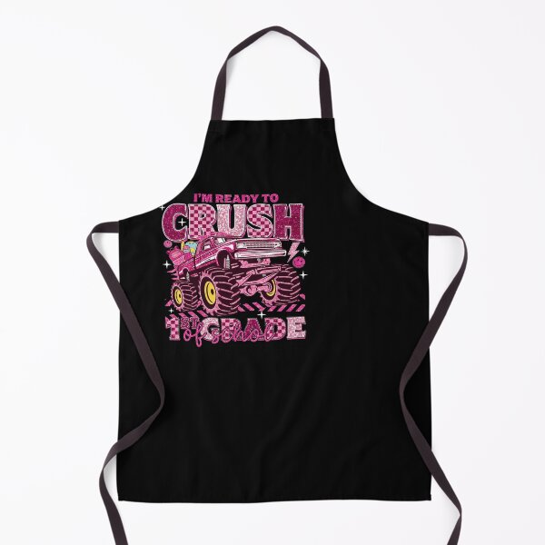 Item preview, Pink 1st Grade Girls Monster Truck Back to School designed and sold by KroghDs.
